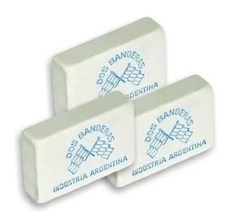 GOMA PARA BORRAR  DOS BANDERAS BLANCA 3060